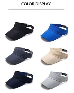 Viseras de Secado Rápido con Impresión Personalizada de Alta Calidad, Gorra de Verano para Exteriores, Gorra Deportiva Transpirable con Malla Bordada - Product Image 6