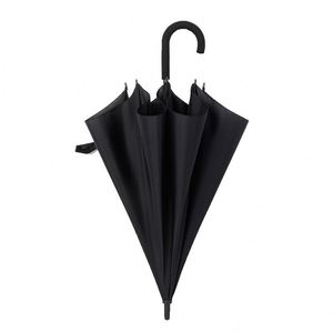 Compre Sombrilla de Lluvia Recta con Mango Negro y Apertura Automática, de Tela Impermeable, en Oferta - Product Image 2