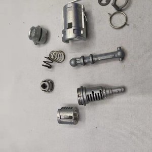 Cylindrical <b>Lock</b> Cylinder Set For Citroen C2 Left Side Zinc Alloy Grey 021 Part <b>Number</b> - Product Image 3