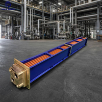 Intercooler de refroidissement d'air de charge pour moteur marin, échangeur de chaleur pour système de refroidissement turbocompressé de navires offshore