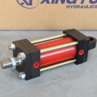 Cylindre hydraulique à tirants robustes série HOB, 14 MPa, double effet, spécifications personnalisées, OEM ODM, pour équipements de moulage et d'automatisation