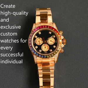 Il Zaffiro Sostituisce l'Anello Esterno Classico, Portando un'Aggiornamento Completo in Eleganza e Lusso. Orologio Meccanico da <span class=keywords><strong>Uomo</strong></span> - Product Image 2