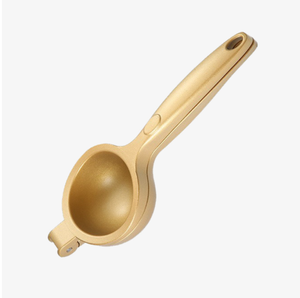 Exprimidor de Cítricos Manual Profesional DFE03, de Aleación de Zinc Dorada, Exprimidor de Limones y Limas, Accesorio Resistente para Botas de Senderismo - Product Image 2