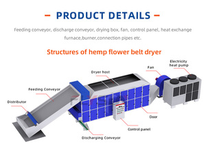 Séchoir à chips d'avocat séché aux États-Unis exporté Machine à sécher les fruits et légumes à économie d'énergie - Product Image 2