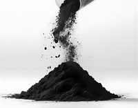 Charbon actif anthracite à base de coquille de noix de coco pour le traitement de filtration de l'eau, taille de maille 8x30, poudre granulaire