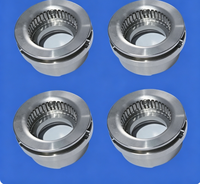 Tête de vis de verrouillage personnalisable pour ligne de remplissage et de capsulage rotative de bouteilles