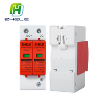 Dispositif de protection contre les surtensions solaires DC SPD T2 40kA 500V 600V 800V 1000V DC 2P 3P