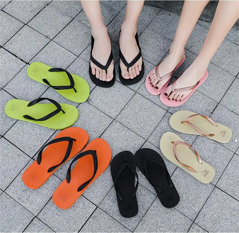 Günstige Großhandel Flip Flops Summer Beach Urlaub Notwendige benutzer definierte Flip Flops Unisex Casual Daily Flip Flops