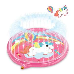 Tapis de jeu d'éclaboussures, jouets d'eau pour enfants, PVC gonflable, arroseur d'extérieur - Product Image 5