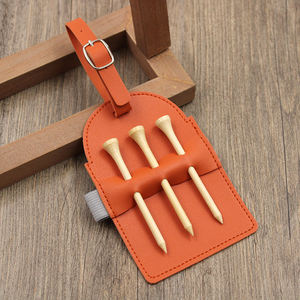 Elegante bolsa <span class=keywords><strong>de</strong></span> cuero PU para camisetas <span class=keywords><strong>de</strong></span> Golf con correa desmontable, bolsa organizadora portátil para camisetas <span class=keywords><strong>de</strong></span> Golf, accesorio <span class=keywords><strong>de</strong></span> Golf <span class=keywords><strong>de</strong></span> moda en <span class=keywords><strong>curso</strong></span> y viaje - Product Image 2