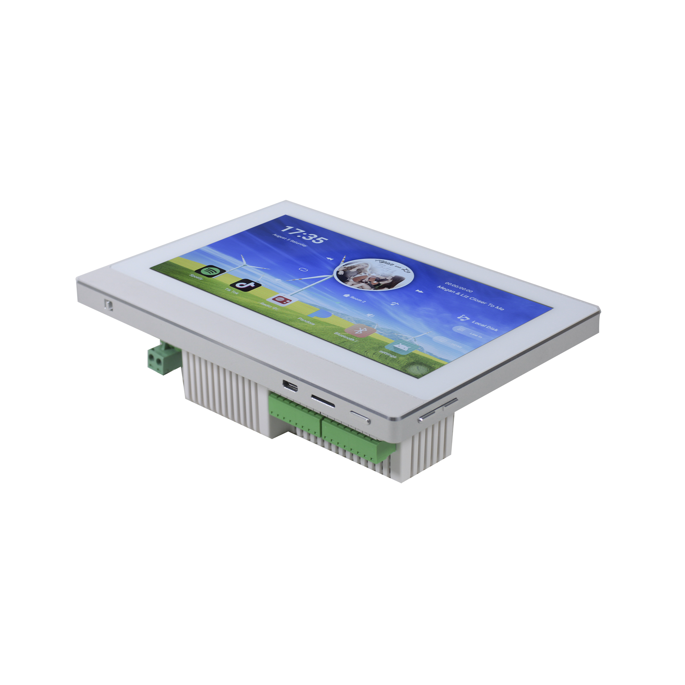 Android WIFI 8CH Tuya Mini 25W Bluetooth Home Audio Background Music System Wall Mount Amplifier with 8PCS 6" Ceiling Speaker · image 2