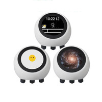 Robot boule vocal intelligent Xiaozhi AI compatible Esphome Assistant, écran LCD 1,28 pouces, carte de développement ESP32-S3 N16R8, horloge Wi-Fi