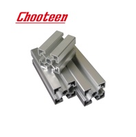 Extrusion d'aluminium 10 pièces, complète en Aluminium à fente, 2020 3030 4040 4545 2040 T