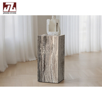 Marbre naturel Calacatta Viola Table Basse Durable Beauté Salon Meubles pour Villa Hôtel Appartement Maisons Décoratif