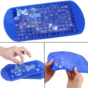 Flexible Stackable and Durable Soft Silicone Mini Ice Cube Trays, 160 <b>Small</b> Ice Cube Molds Easy Release Crushed Ice Cube - Product Image 3