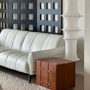 Mueble de Salón de Madera Maciza, Aparador de Almacenamiento de Madera de Cerezo, Diseño Moderno y Minimalista - Product Image 3