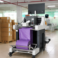 Máquina Automática de Embolsado Express de Alta Velocidad, 1500 Bolsas/Hora, Máquina Autobag para Mensajería de Comercio Electrónico con Impresora de Etiquetas y Escáner