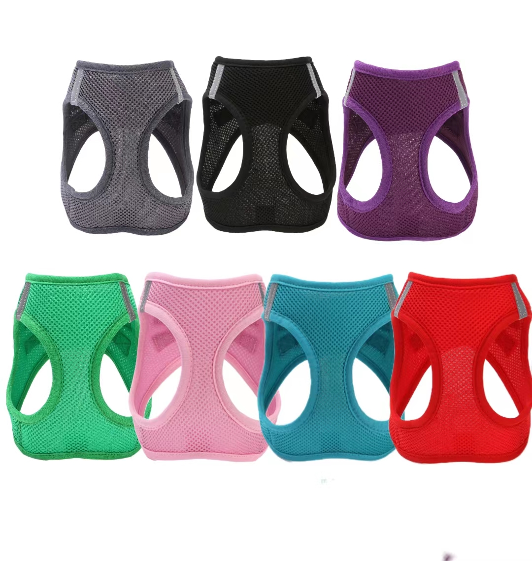 Breathable Reflective Pet Dog Cat Harness And Leash Set For Small Medium Large cat