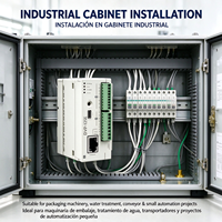Delta DVP12SE11R PLC, Tipe Slim Jaringan dengan Ethernet Terintegrasi, Output Relay 8DI 4DO, 16K Langkah