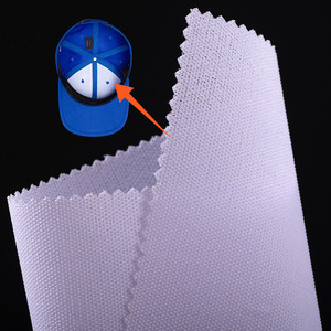 Entoilage souple 5023HF pour casquettes, en fil de caoutchouc Oxford, résine thermofusible, fil d'acier, doublure de casquette de baseball, revêtement PES - Product Image 6