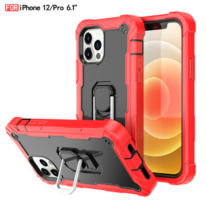 ZA 360 Full Hybrid Funda a prueba de golpes para LG Velvet Case Luxury Anti-Knock Finger Ring Stand Cover para LG Velvet Coque - Product Image 2