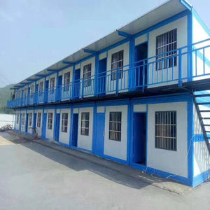 Petites maisons préfabriquées modulaires portables <span class=keywords><strong>Abri</strong></span> temporaire de conteneur en acier pliant à assemblage rapide pour les appartements d'habitation - Product Image 4