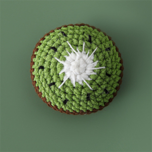 Ornamenti lavorati a maglia a mano uncinetto verdure Amigurumi frutti piccoli portachiavi all'uncinetto - Product Image 2