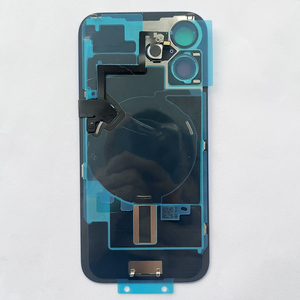 Coque arrière en verre pour iPhone 16, 16 Plus, 16 Pro Max avec panneau de batterie arrière, bobine de charge sans fil et câble flexible de flash - Product Image 4