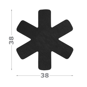 Eco-friendly and Recycled Material 6 Pcs Felt Pot and <strong>Pan</strong> <strong>Protectors</strong> Made in China - Product Image 3