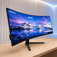 Moniteur incurvé 49 pouces 240Hz 1ms IPS 5K DQHD pour le gaming commercial et l'e-sport, fabriqué par une usine OEM ODM