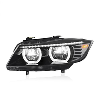 Pour la BMW Série 3 E90 de 2005 à 2012. Ce produit est doté de phares LED DRL bicolores Angel Eye et d'un design Golden Eye.