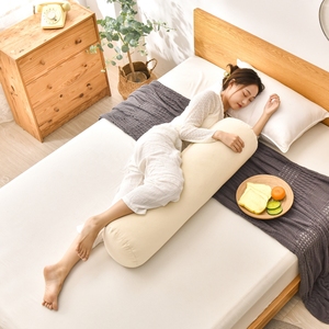 Oreiller de corps rond de 34 pouces Support de dormeur latéral adulte <span class=keywords><strong>Lit</strong></span> extra long Corps Cervical Rouleau Cylindre <span class=keywords><strong>Cylindrique</strong></span> Traversin Oreillers - Product Image 3