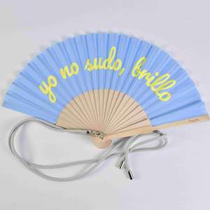 Éventails pliants portables en soie Ywbeyond, éventails à main en bambou gravés sur mesure, souvenirs de mariage personnalisés, cadeaux pour invités, Philippines - Product Image 6