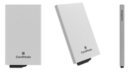 Tarjetero RFID Personalizado, Cartera para Tarjetas de Crédito, Aleación de Aluminio, Bloqueo RFID, Multifuncional, Sin Cierre