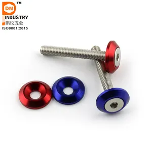 M2 M2.5 M3 M4 M5 אלומיניום Countersunk מכונת כביסה עבור Rc רכב OEM עם לוגו שלך