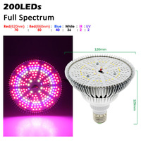 Ampoules LED de culture à spectre complet UV IR, lumière de culture intérieure pour légumes, fleurs, succulentes, culture hydroponique, ampoules pour plantes