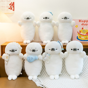 Almohada de Peluche de Foca al por Mayor - Cojín de Animal de Peluche Súper Suave, Muñeco de Compañía Adorable y Juguete de Regalo - Product Image 2