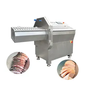 Tự động thịt xông khói Slicer Máy đông lạnh cá máy cắt hun khói thịt ham Slicer máy