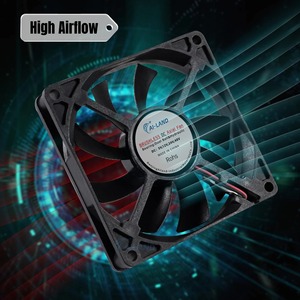 Tiêu thụ điện năng thấp 80mm 80x80x15mm Máy tính để bàn làm mát không khí <span class=keywords><strong>Fan</strong></span> 0.5A 4000RPM không khí mạnh mẽ không chổi than <span class=keywords><strong>Fan</strong></span> 12V 24V làm mát người hâm mộ - Product Image 6