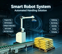 Robot Colaborativo Inteligente para Paletización Automática Industrial, para Línea de Empaquetado Final
