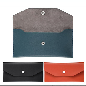 Carpeta de sobres para presupuesto con hojas sueltas, tarjetero de cuero PU para mujer, billetera para efectivo, monedero largo y sencillo - Product Image 3