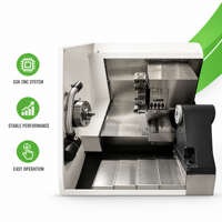 Tour-fraiseuse CNC à lit incliné 3 axes haute rigidité TCK50A-500, système Fanuc, tour horizontal pour métaux 220V FANUC