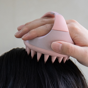Brosse de massage du cuir chevelu en silicone pour la croissance des cheveux, brosse à shampooing pour la douche - Product Image 6