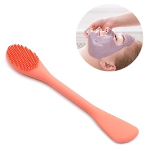 Brosse de nettoyage du visage en silicone HY 2 en 1 pour masque facial - Product Image 1