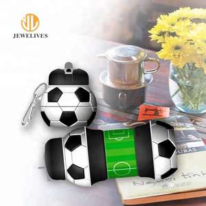 <span class=keywords><strong>Gourde</strong></span> Enfants En Silicone Klappbare Wasserflasche Pickleball Sports Series Enfant Enfants Mignon Bouteille D'<span class=keywords><strong>eau</strong></span> Pliable - Product Image 4