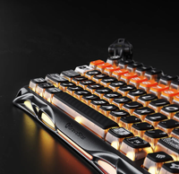 Clavier mécanique sans fil pour jeux GravaStar Mercury K1 Pro 75% - CyberFlare pour FPS