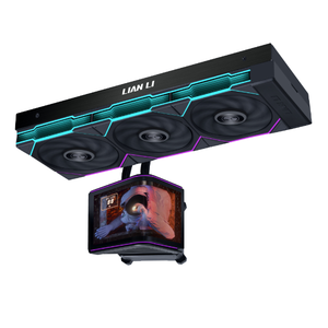 Enfriador de CPU Curvo Lian Li HydroShift II OLED 360, Pantalla OLED Curva 2K 60Hz, Temas 3D, Intercambio Magnético en Caliente, 2800 RPM, AM5 LGA1851 PC - Product Image 2