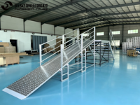 Einfache Installation Aluminium Hochzeits dekorationen Ausrüstung tragbare zusammen klappbare Bühnen treppe