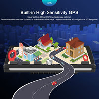 2025 Carplay véhicule écran universel Auto multimédia Radio 9 pouces 2 Go de ram 64 Go de ROM Autoradio autoradio voiture stéréo Android 15