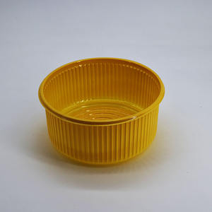 Caixa de Refeição Portátil e Durável em Plástico <span class=keywords><strong>PET</strong></span> Resistente a Baixas Temperaturas, Recipiente Médio para Alimentos com Espessura Personalizável e Logotipo - Product Image 3